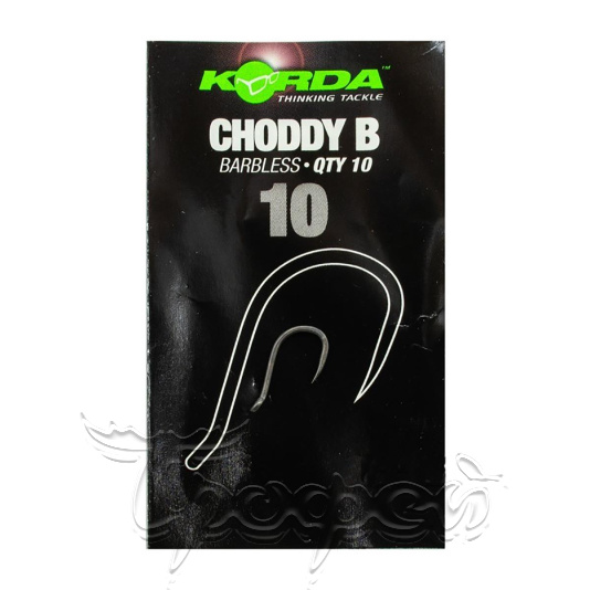 Крючок Choddy Barbless №10 безбородый KCHB10  