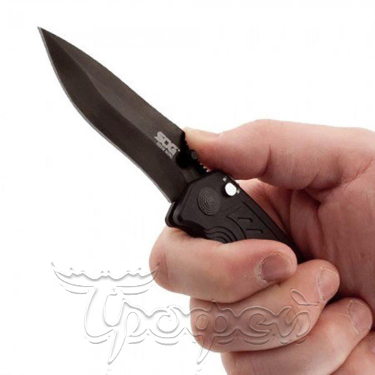 Нож складной полуавтомат, сталь AUS8, рукоять алиминий SG_ZM1002 