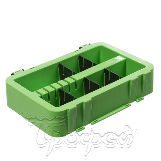 Проставка-органайзер Ящика зимнего "FishBox" (19л) зеленый (HS-FB-G-19L)  