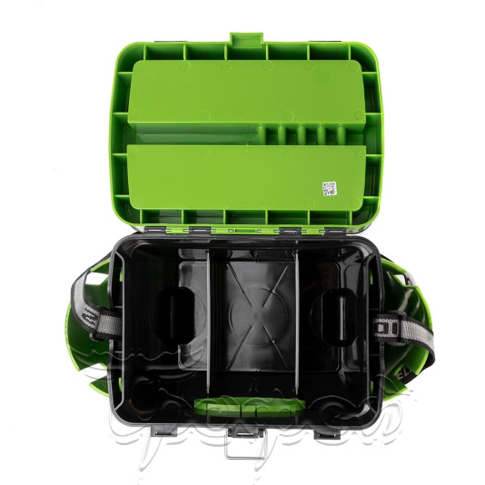 Ящик FishBox двухсекционный 10л зеленый 