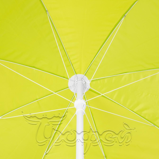 Зонт пляжный d 2,00м с наклоном салатовый (28/32/210D) NA-200N-LG NISUS  