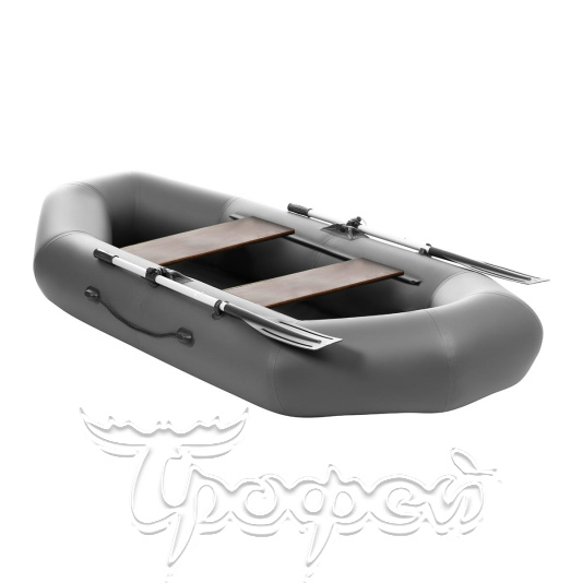 Надувная лодка ПВХ Бриз 260 (серый) Тонар