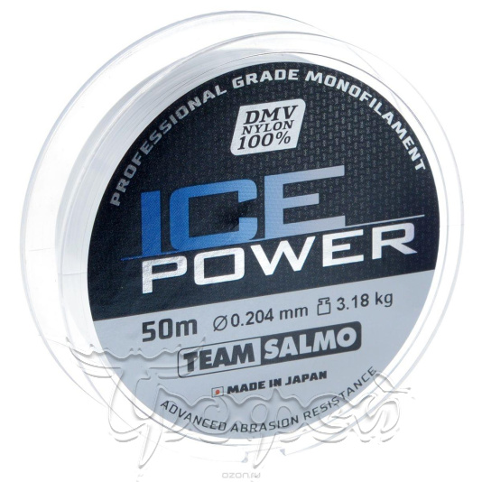 Леска Team Salmo ICE POWER 50м/0,103мм 4924 