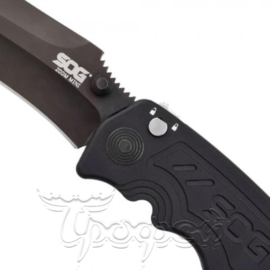 Нож складной полуавтомат, сталь AUS8, рукоять алиминий SG_ZM1002 