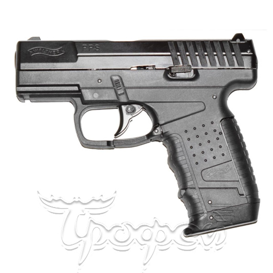 Пистолет пневм. Walther PPS (сплав, чёрный, Blowback) 5.8139 