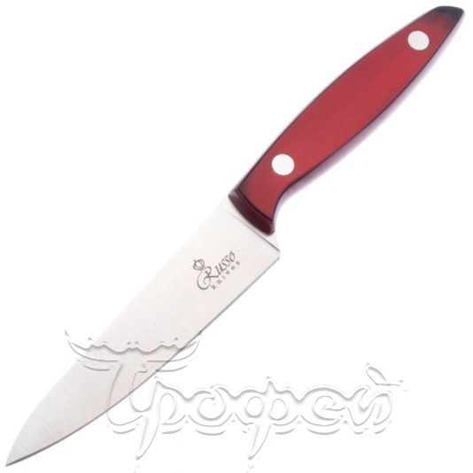 Нож кухонный SMALL AUS-8 SW (Stonewash, рукоять G10)  