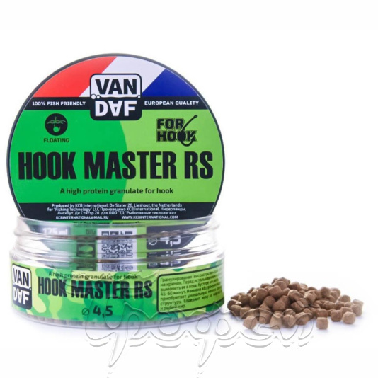 Гранулы для насадки Hook Master RS 4,5мм 150мл VAN DAF (VD-075) 